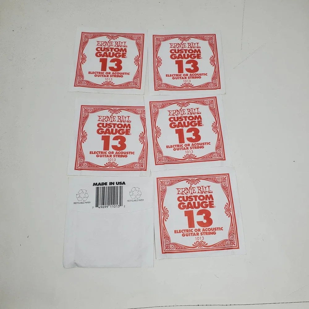 Ernie Ball Guitar Strings - No. 1013 Bulk Lot 6 Pack